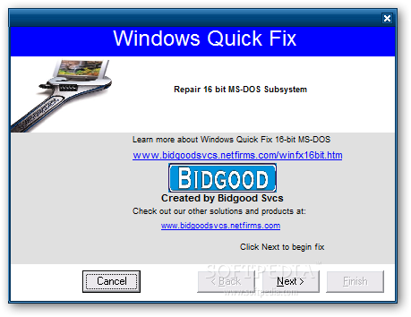 16-Bit-Fehler in XP
