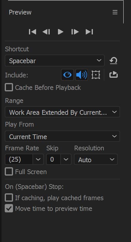 adobe after effects unable to start audio playback