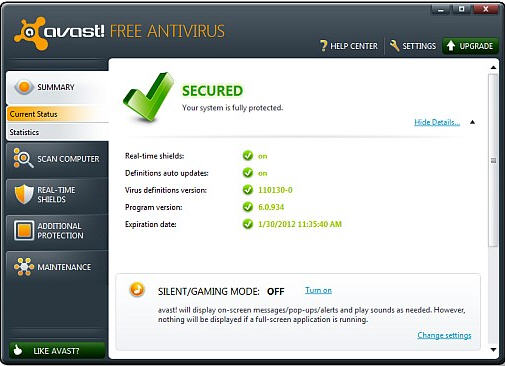 antivirus avast gratis ladda ner 2011