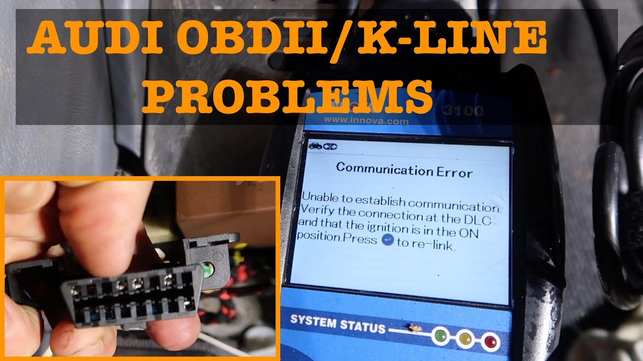 errore di collegamento al sito web audi obd2