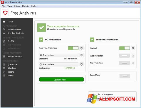 avira free antivirus for xp 35 bit