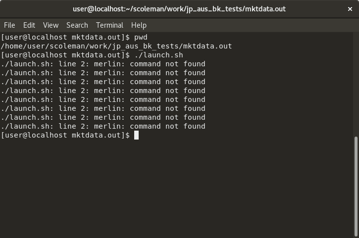 bash memcached command not found