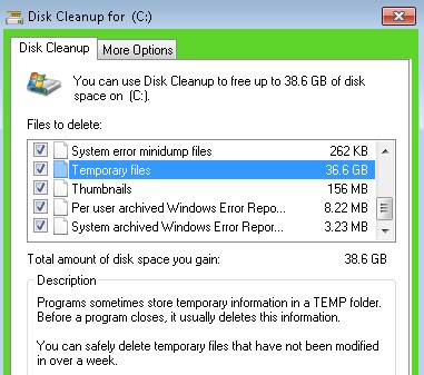 supprimer le fichier dans le programme d'installation de Windows h