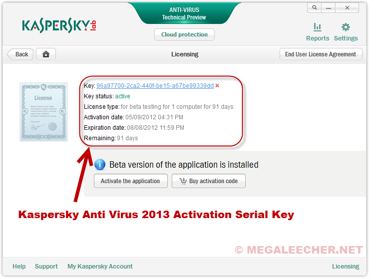 point de téléchargement kaspersky antivirus 2013