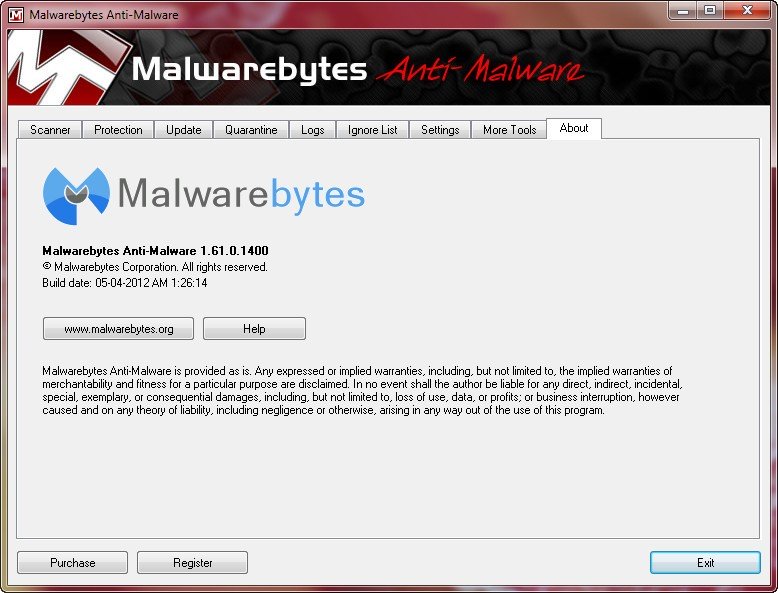 Aktuelle Malwarebytes-Updates manuell herunterladen