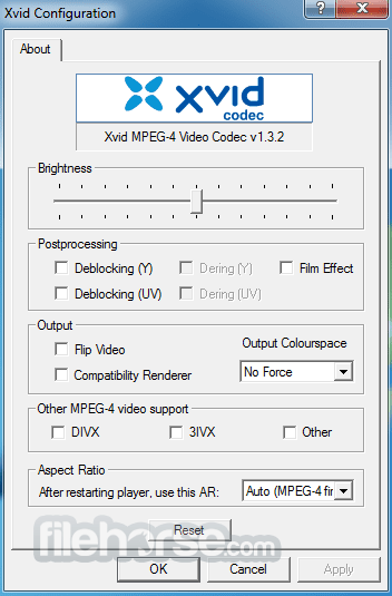 download xvid codec free windows vista