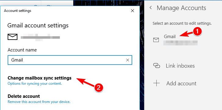 email links not working in windows mail