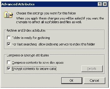 encrypting file system efs security