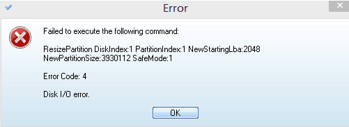 error passcode 040