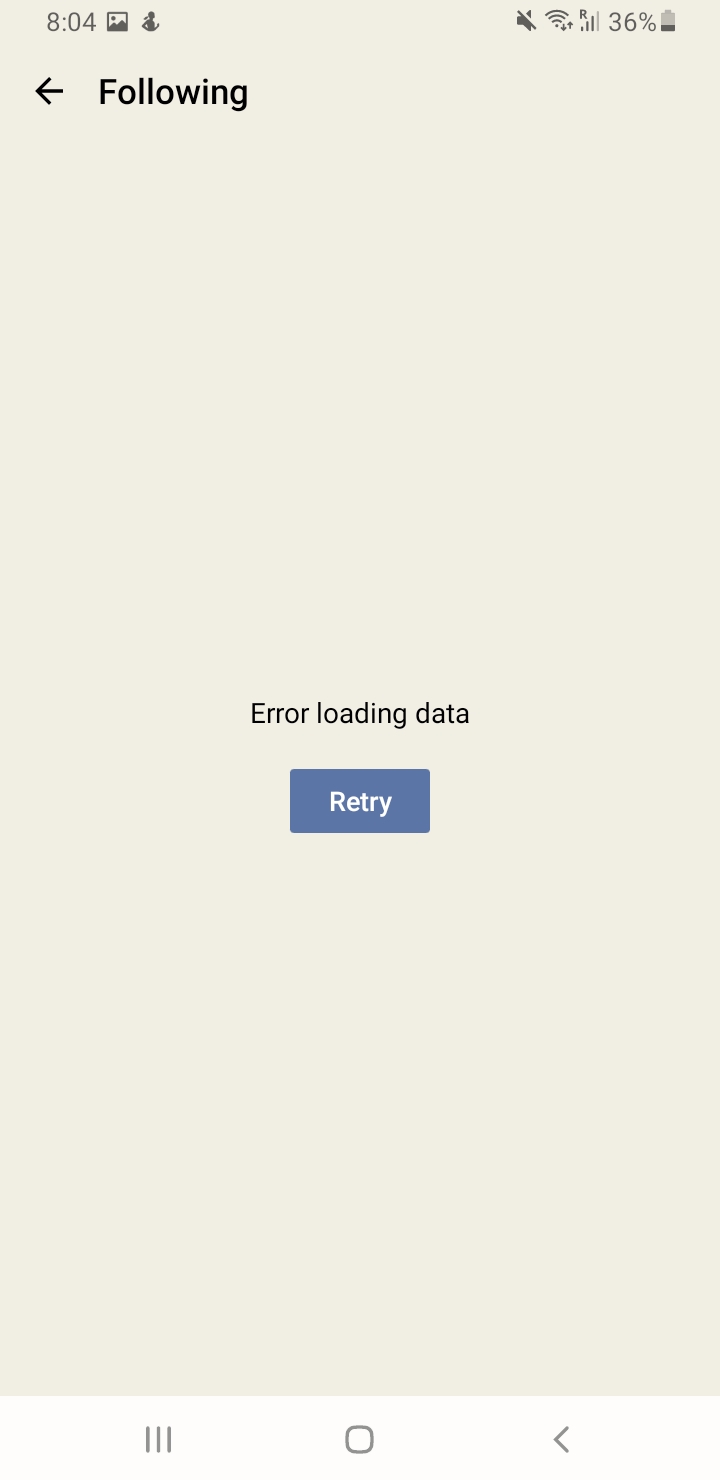 error loading user data