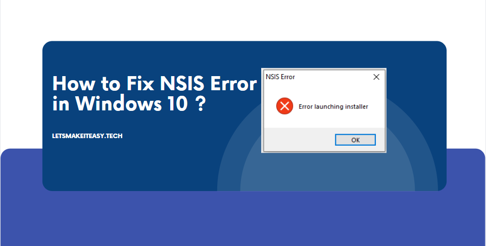 ethereal nsis error windows 7