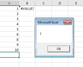excel vba function return value error