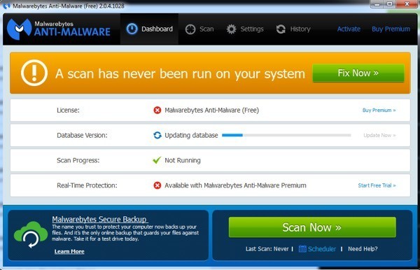 gratis aanwinsten spyware-software