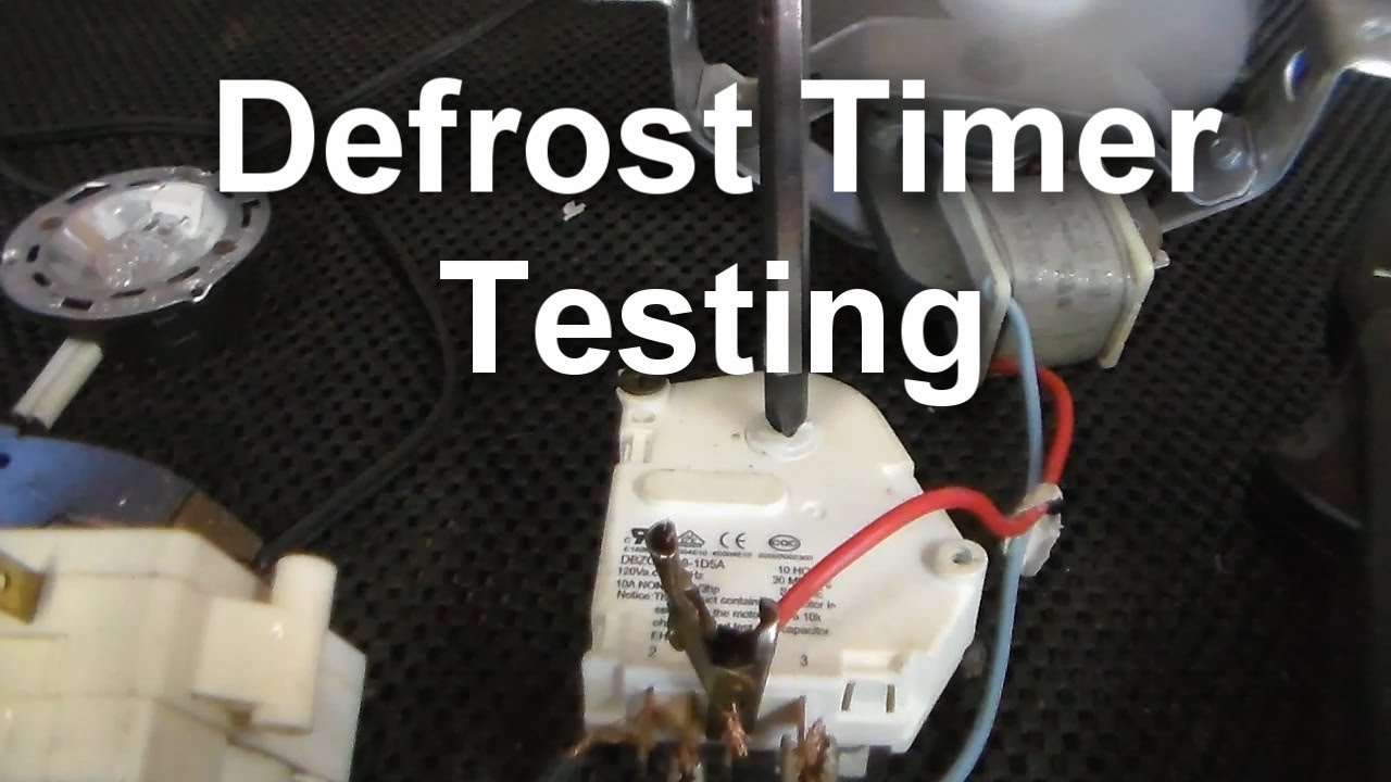 freezer defrost timer troubleshooting