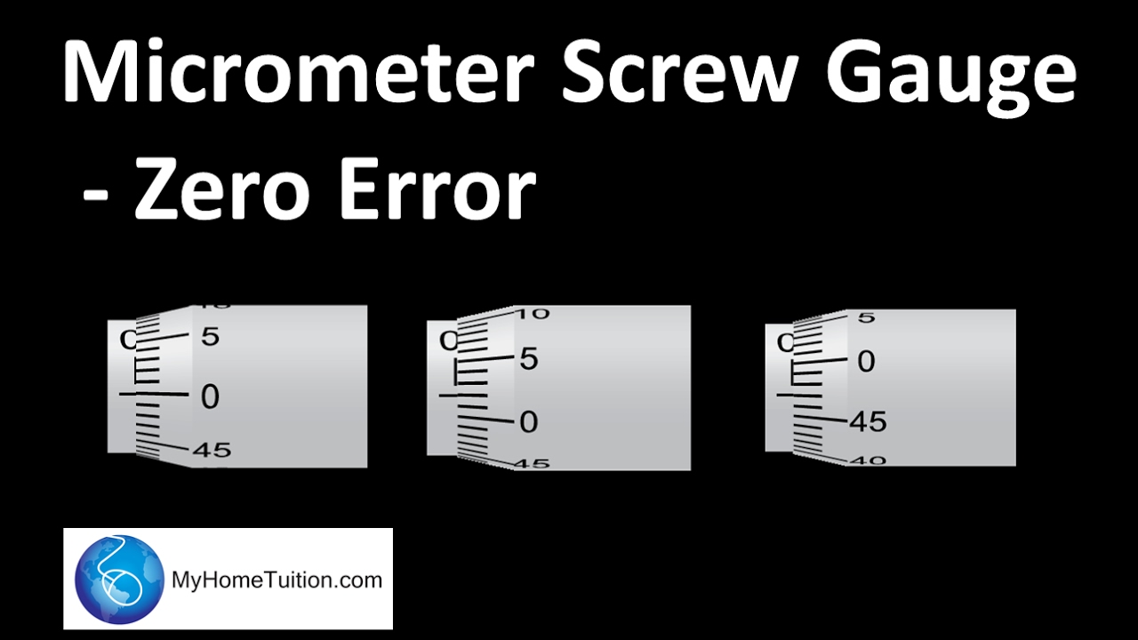 come aiutarti a calcolare l'errore zero nel calibro per viti micrometriche