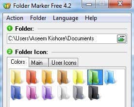 hur man lyckas ändra mappfärg i Windows XP
