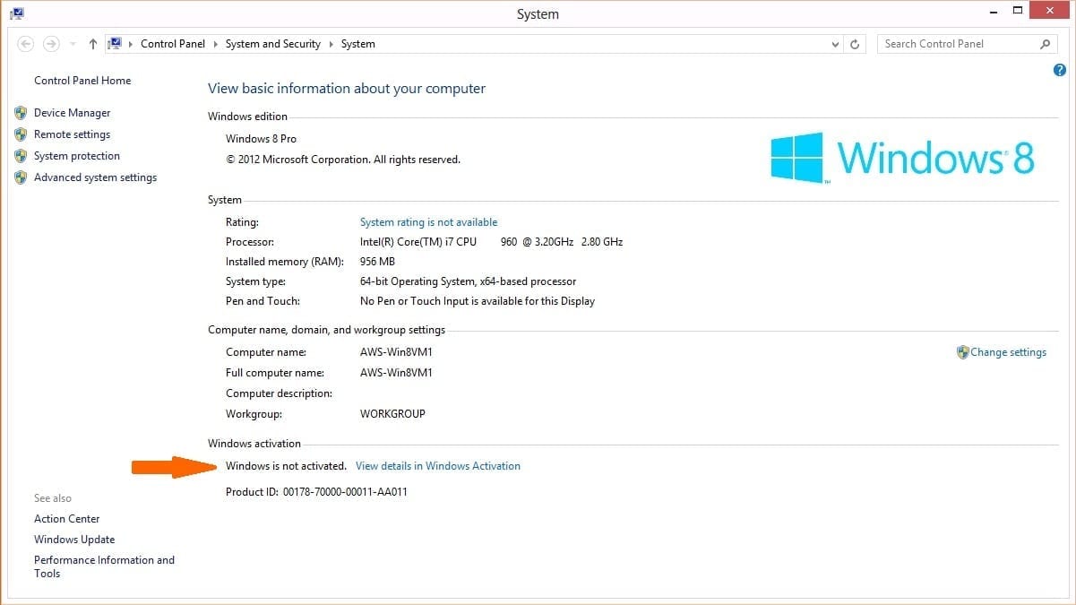 how to change the serial key in windows 8