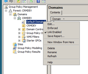jak wyłączyć zmianę hasła w witrynie Windows 2008