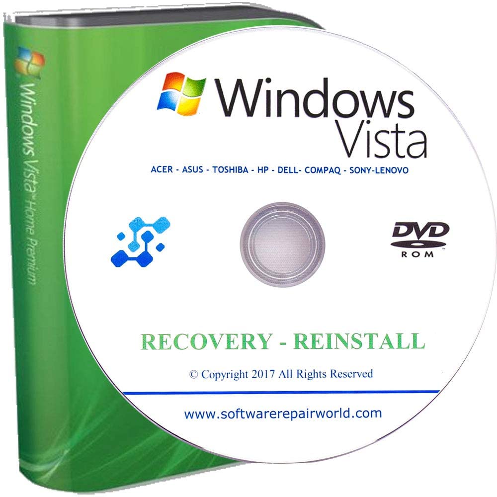 диск восстановления операционной системы HP Vista Home Premium