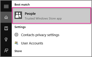 Speicherort der Kontakte in Windows Mail