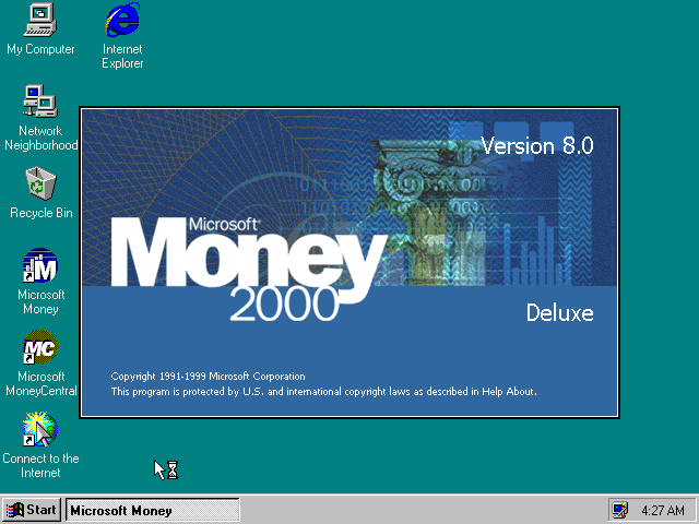 Microsoft Money 2000 Fehlerbehebung