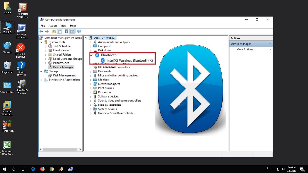 no bluetooth devices under control panel