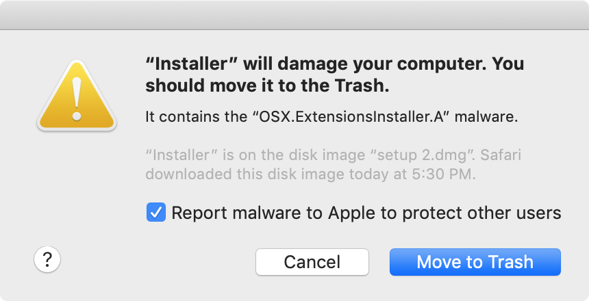защита великолепного Mac от вредоносных программ