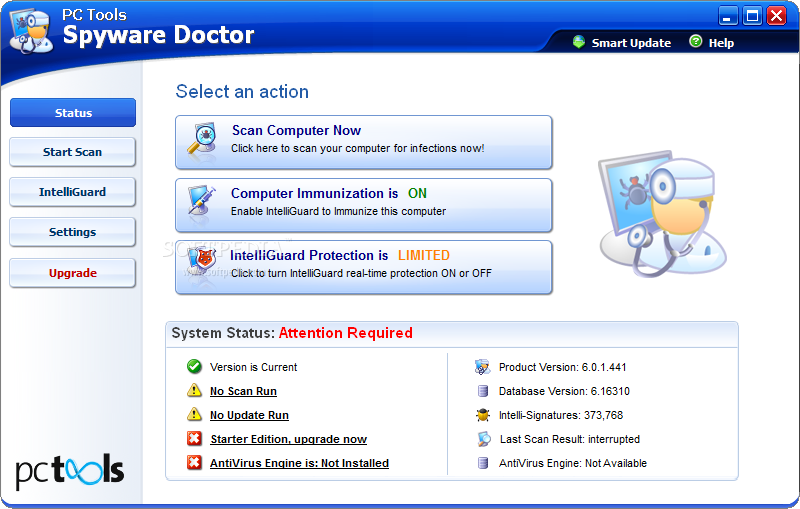 spyware doctor 6.0 herunterladen