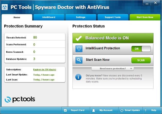 revisiones de antivirus médico antispyware