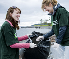 td Great Canadian Seacoast cleanup 2010