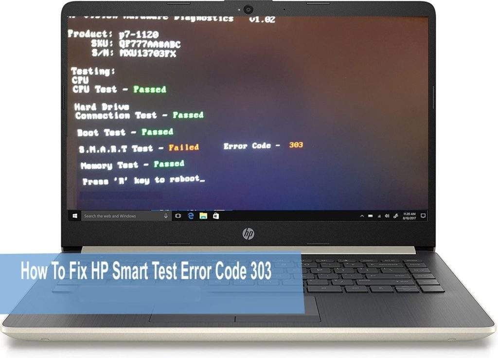 test smart and cost efficiency error 303