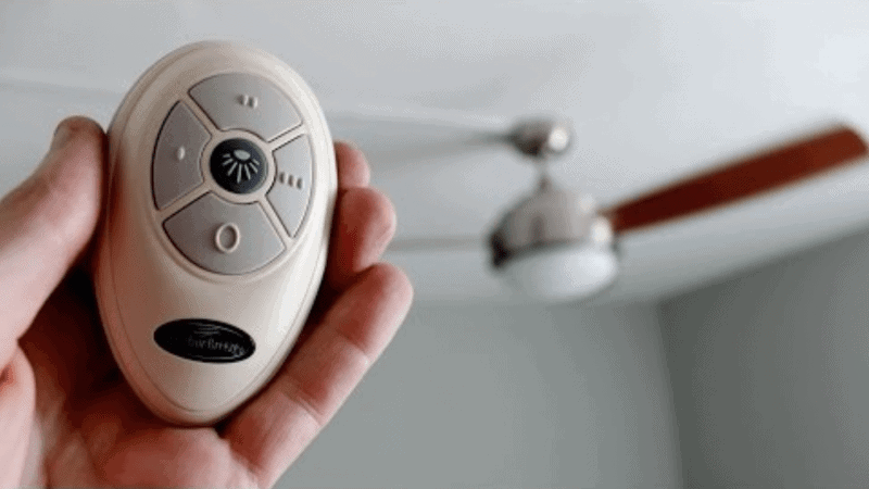 troubleshoot ceiling fan remote control