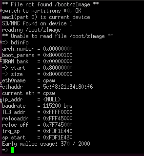u boot enable debug output
