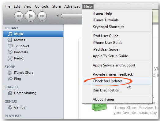 Impossible de synchroniser l'iphone avec l'erreur iTunes