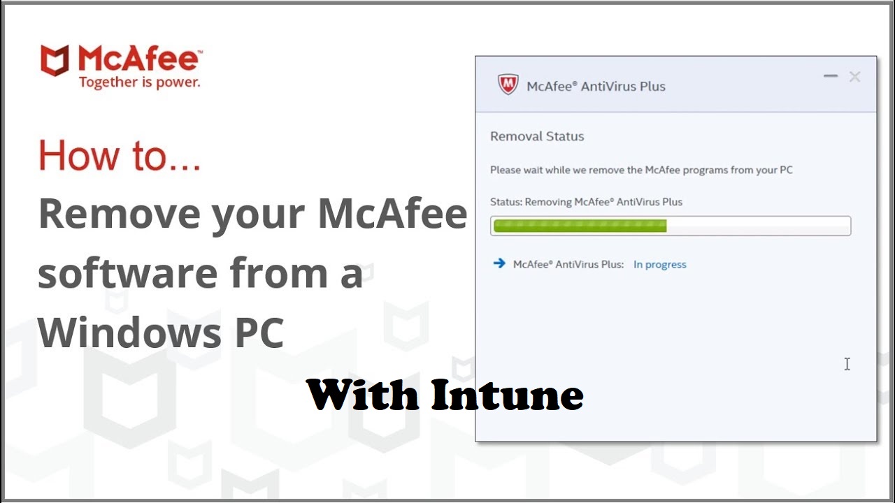 uninstall mcafee cleanup
