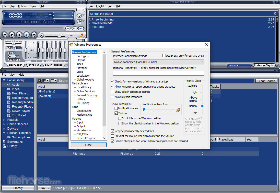 winamp for windows 7 coolest version