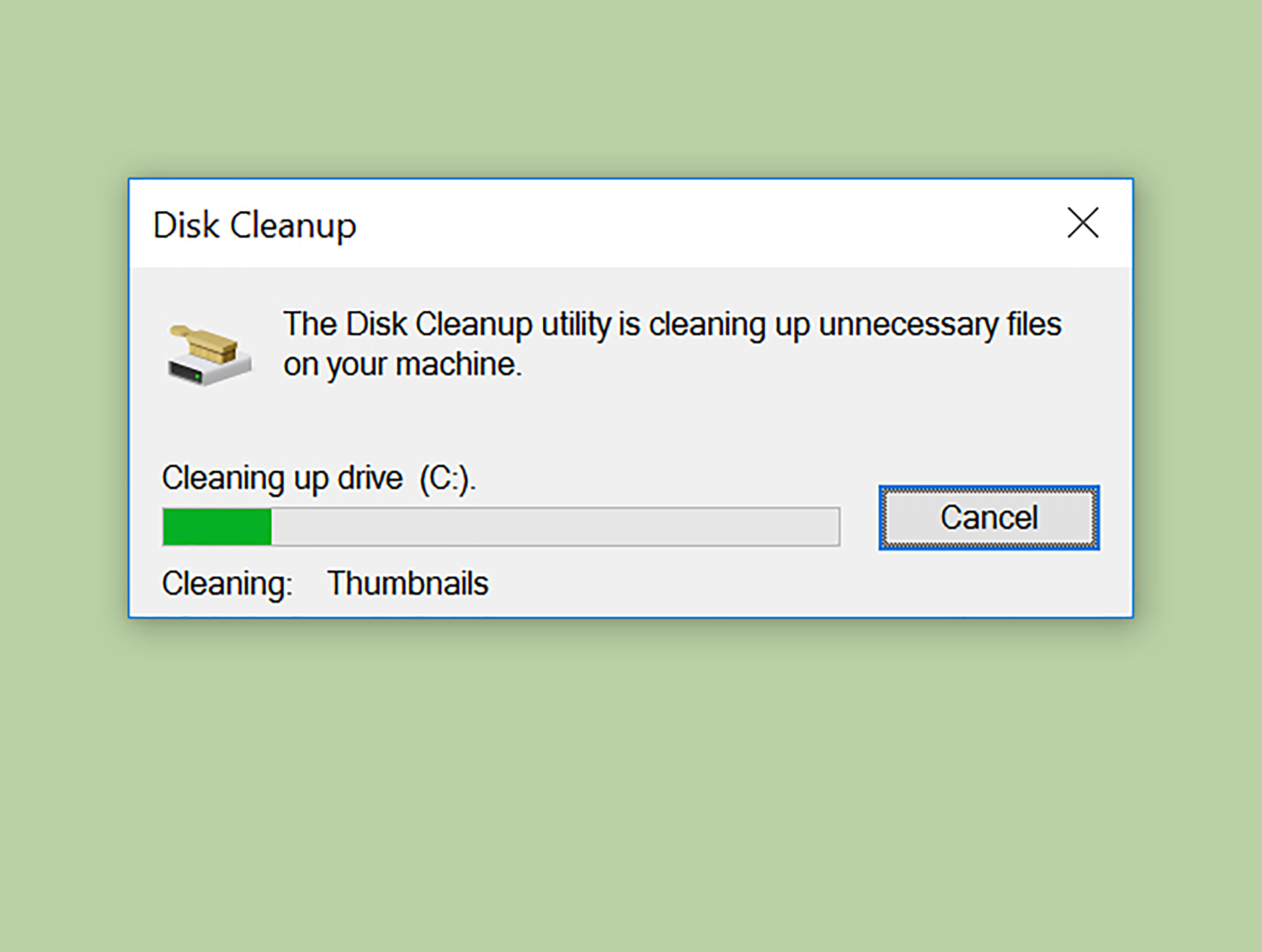 window disk cleanup tool