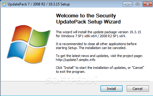pakiet aktualizacji systemu Windows