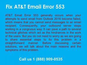Read more about the article How To Fix Att.net Error 553