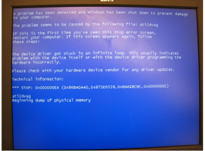 Read more about the article Having Blue Screen Issues With Dell Ati2dvag?