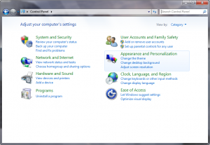 Read more about the article Control Panel For Customizing Microsoft Windows 7 Easy Repair Solution
