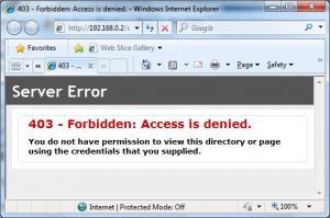Read more about the article Troubleshooting Owa 403 Access Denied