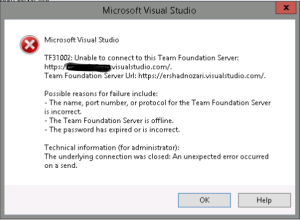 Read more about the article Team Foundation Server-fout Tf31002, Eenvoudig Op Te Lossen