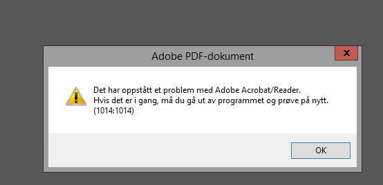 You are currently viewing Vad Ska Man Göra Med Adobe Error 1014?
