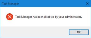 Read more about the article Come Risolvere I Problemi Relativi All’errore Del Task Manager Disabilitato Dall’amministratore Di Windows 8
