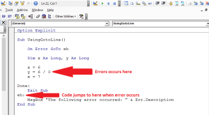 Read more about the article Solved: Suggestions To Fix Error Handling In Vba