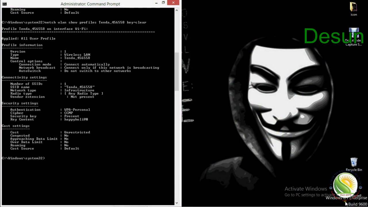You are currently viewing Un Modo Semplice Per Correggere L’hacking Della Chiave Di Sicurezza WiFi In Windows 8