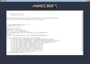 Read more about the article How Do You Deal With Minecraft Bugs? Bad Video Card Driver For Windows 7 Opengl