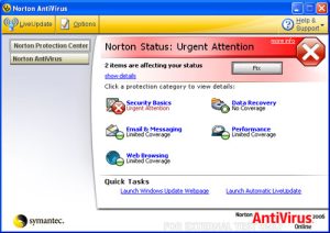 Read more about the article Beste Oplossing Om Norton Antivirus 2006 Download-update Te Repareren