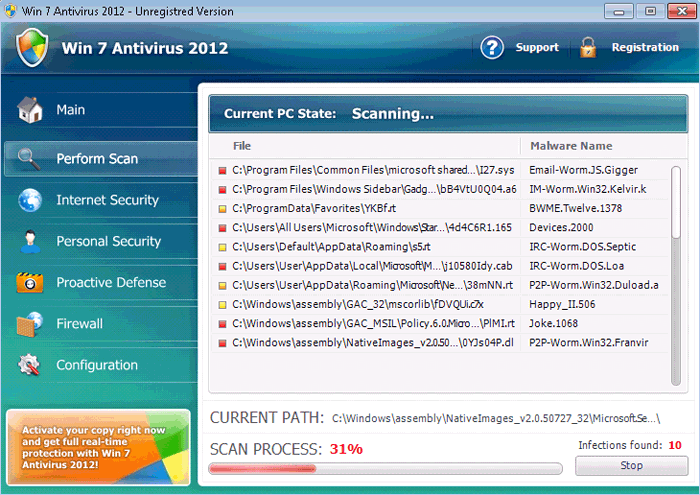 You are currently viewing FIX: Win 7 Antivirus 2012 Worm